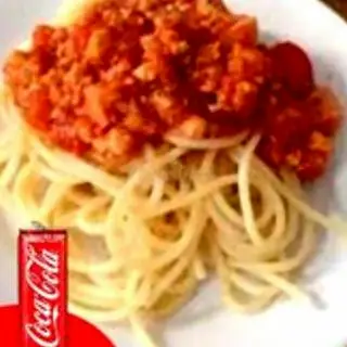 Hình ảnh Combo - 2 mỳ spaghetti và 2 cốc coca
