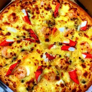 Hình ảnh Pizza hải sản size nhỏ - 18cm