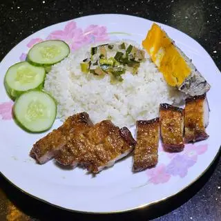 Hình ảnh Cơm Tấm Ba rọi nướng, chả cua