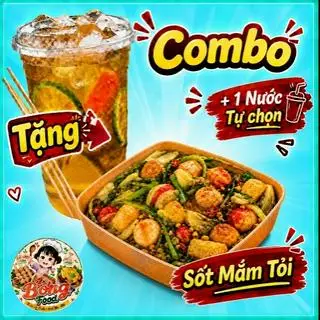 Hình ảnh Combo Cá Viên Chiên Sốt Mắm Tỏi Phần Nhỏ+ Tặng kèm 1 nước Tự chọn 