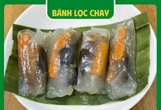 Hình ảnh Set bánh bột lọc Huế chay nấm (40 bánh sống)