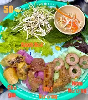Hình ảnh Bánh hỏi - thịt - nem - chả