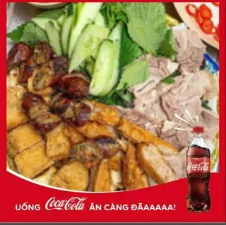 Hình ảnh combo 2 xuất bún đậu đầy đủ +2 coca 