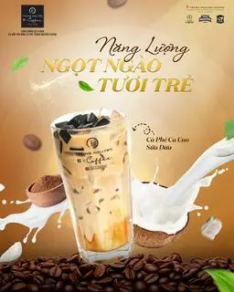 Hình ảnh Cà phê Ca cao sữa dừa