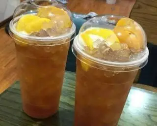 Hình ảnh Trà đào thạch ròn