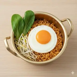 Hình ảnh Mì Indomie Trộn Ốp La