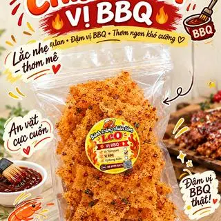 Hình ảnh BÁNH TRÁNG CHIÊN TÔM VỊ BBQ