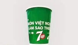 Hình ảnh Ly 7up khổng lồ