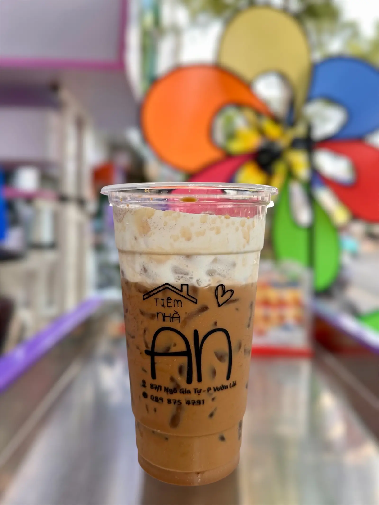 Hình ảnh Cafe kem muối