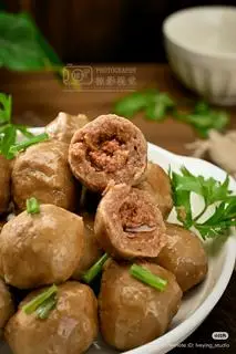 Hình ảnh Bò viên có nhân nướng