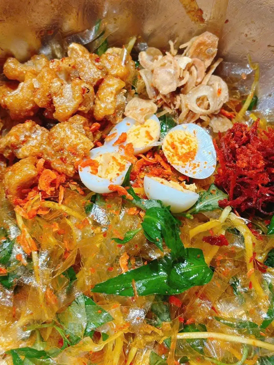 Hình ảnh BÁNH TRÁNG TRỘN ( KHÁCH TỰ TRỘN) 