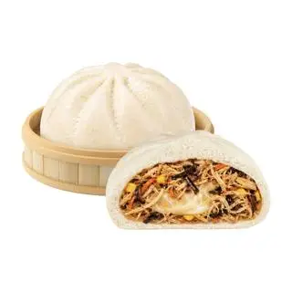 Hình ảnh Bánh Bao Yến Mạch Gà Nấm Phô Mai 120g