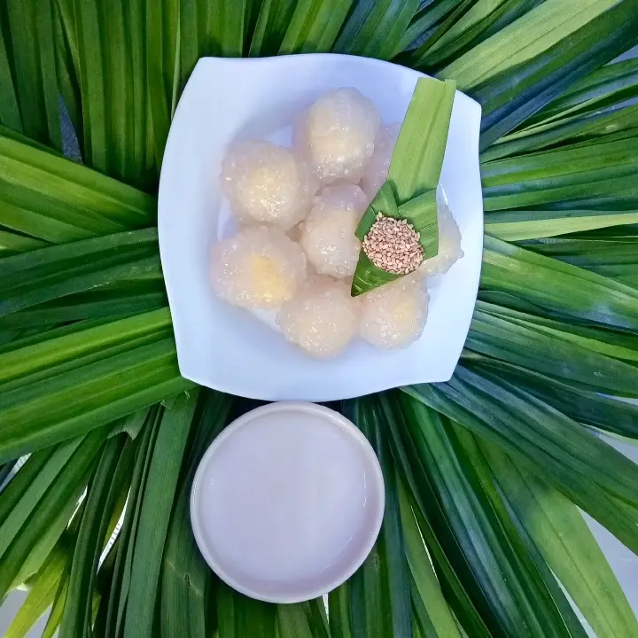Hình ảnh BÁNH BỘT BÁN NHÂN ĐẬU XANH ( 500gam ) 