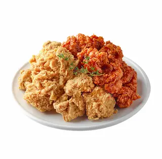 Hình ảnh Gà rán giòn tan + cay ngọt Chuẩn vị Hàn 