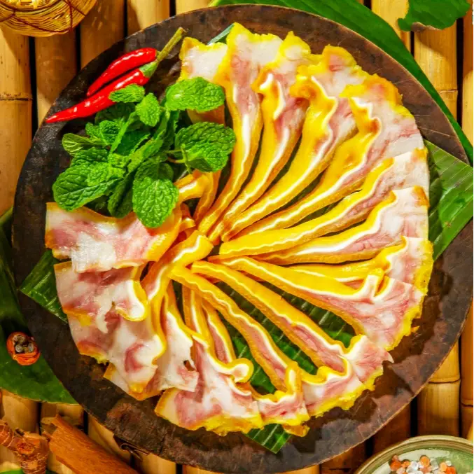 Hình ảnh tai heo ủ thảo mộc 