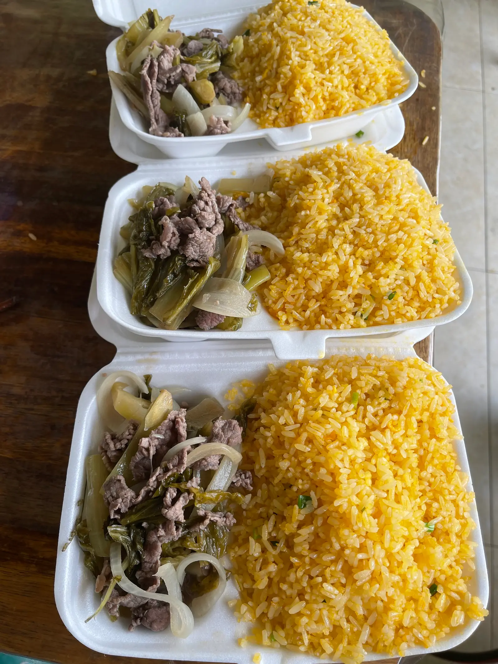 Hình ảnh cơm dưa bò