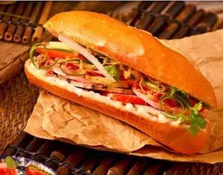 Hình ảnh Bánh Mì Sài Gòn + Bò Khô