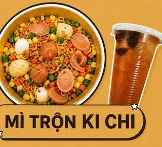 Hình ảnh Combo Mì trộn thập cẩm tặng ly nước