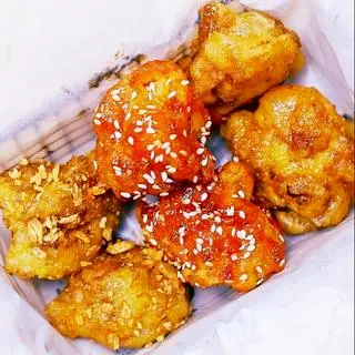Hình ảnh Gà không xương mix 3 vị