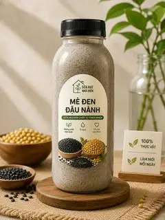 Hình ảnh Mè đen -đậu nành 