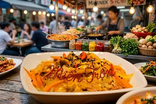 Hình ảnh Miến Trộn Xào Trộn, Nem Nướng + (Tặng Sốt Tương Tỏi Phi, Cải Thảo, Nấm, Cà Rốt, Mè 2 Màu) (Áp Mã Giảm Giá Của Quán Nhé)