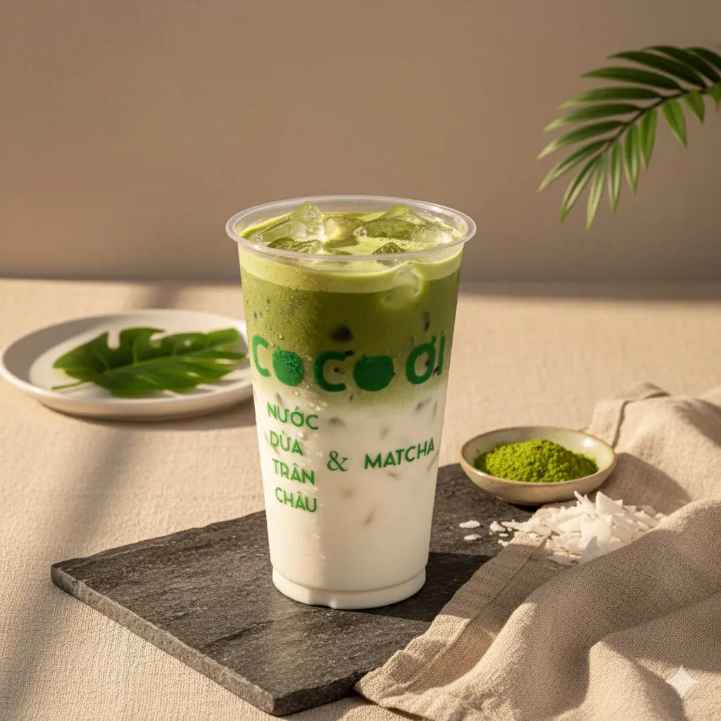 Hình ảnh Matcha Sữa Dừa