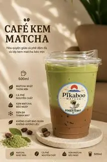 Hình ảnh Cafe kem matcha