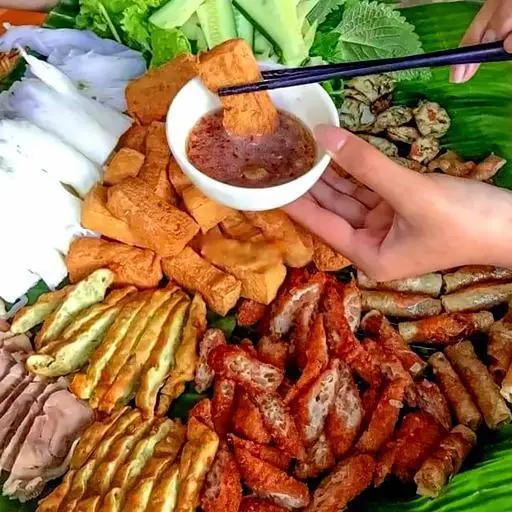 Hình ảnh Bún đậu thập cẩm