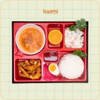 Hình ảnh Cơm Bento Thịt Heo Nướng Xốt Bơ Cay