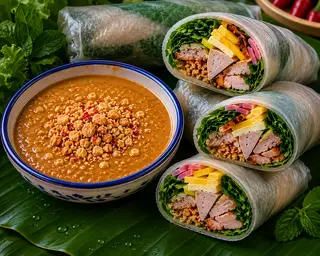 Hình ảnh Bánh Tráng Cuốn Tây Sơn Thập Cẩm