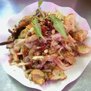 Hình ảnh Gỏi đu đủ Thái  Lan ốc móng tay
