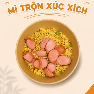 Hình ảnh Mì trộn xúc xích