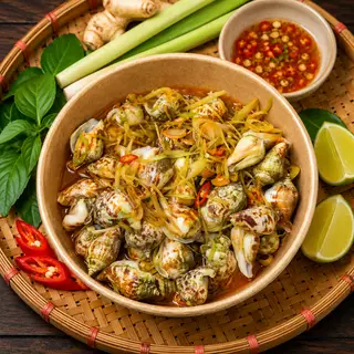 Hình ảnh Ốc nhảy rang muối sệt - phần 400 gr