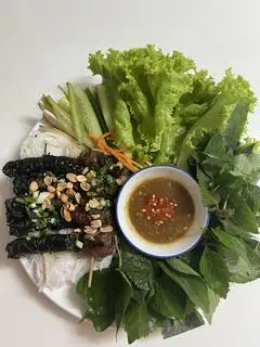Hình ảnh Phần 1 Xiên Bò Lá Lốt-1 Xiên Bò Mỡ Chài 