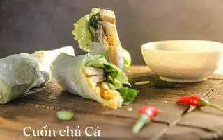 Hình ảnh Cuốn chả cá 