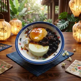 Hình ảnh Tàu hũ caramel trân châu