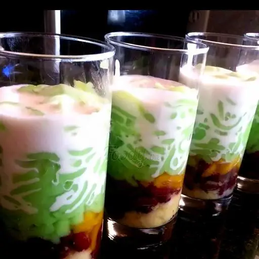 Hình ảnh Chè bánh lọt đậu đỏ