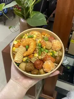 Hình ảnh Mì trộn siêu cấp đặc biệt kèm 1 nước