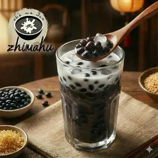 Hình ảnh Đậu Đen Cốt Dừa Ít Ngọt - Chè Lạnh