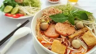 Hình ảnh bún Huế chay 