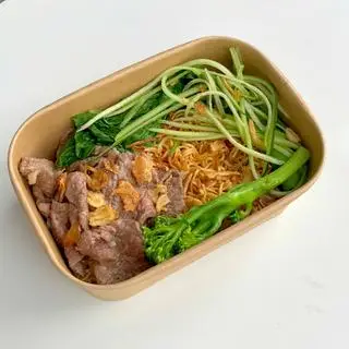 Hình ảnh mì trộn bò