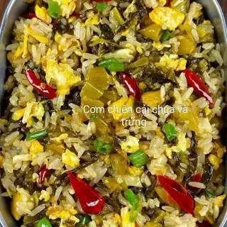 Hình ảnh Cơm chiên cải chua trứng 