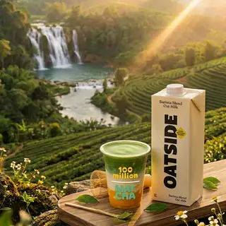 Hình ảnh Matcha Latte xoài