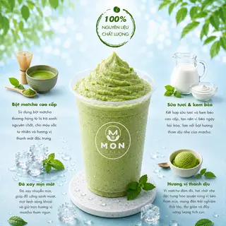 Hình ảnh Đá Xay Matcha