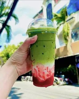 Hình ảnh Matcha Dâu Tây 