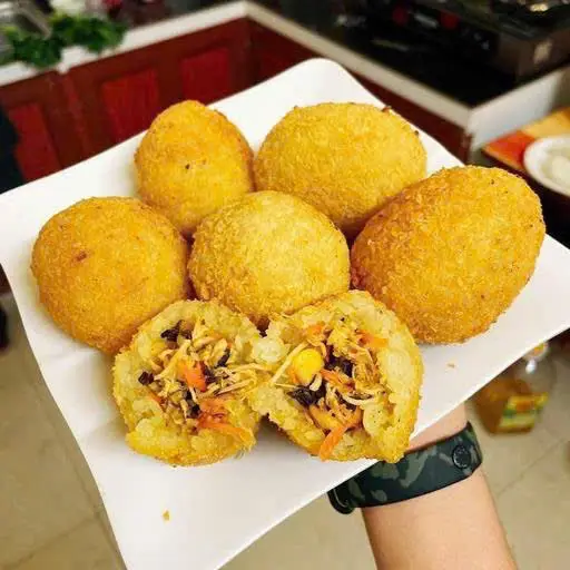 Hình ảnh Xôi Gà Nấm