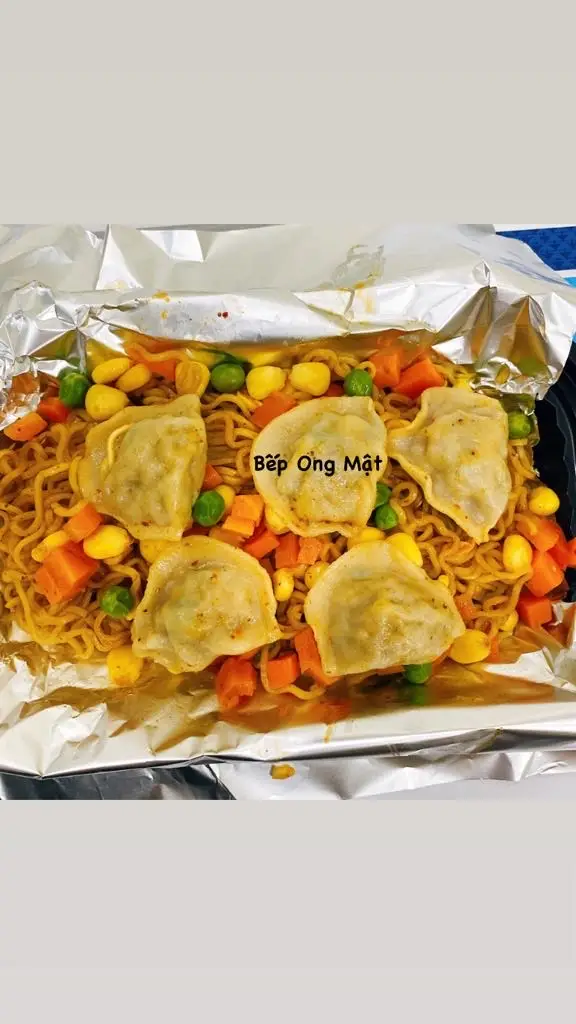 Hình ảnh Mì Trộn Indomie Sủi Cảo