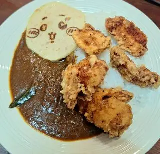 Hình ảnh Cơm cà ri gà chiên karaage