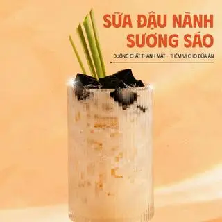 Hình ảnh Sữa đậu nành thạch sương sáo