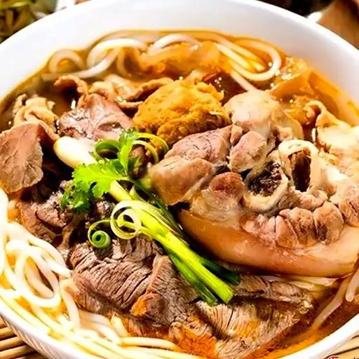 Hình ảnh Bún Bò Thịt Giò Heo